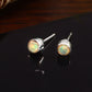 Australian Opal Stud Earrings – Premium 925 Silver Women’s Jewelry