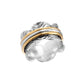 925 Sterling Silver Spinner Ring, Meditation Handicraft Ring