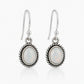 Handmade Opal Earring, 925 Solid Sterling Silver, White Opal Earring, Gift for Her
