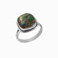 Azurite Malachite Ring, 925 Solid Sterling Silver, Gemstone Ring, Gift for Her