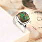 Azurite Malachite Ring, 925 Solid Sterling Silver, Gemstone Ring, Gift for Her