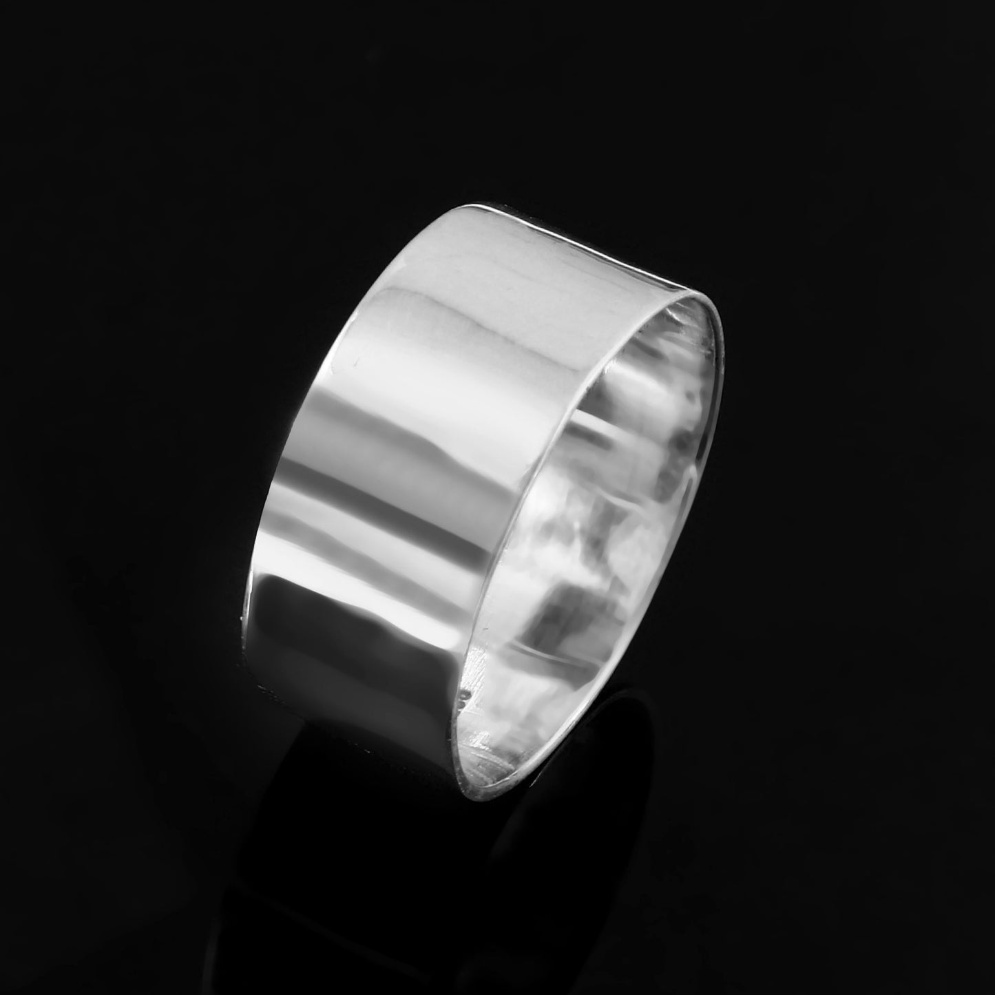 Boho Band Ring, 925 Sterling Silver Ring, Thumb Ring, Plain Ring for Women, Everyday Wear Ring