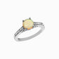 Fire Opal Ring, 925 Sterling Silver, White Opal Ring, Gemstone Ring, Women Ring, Engagement Ring