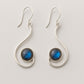 Labradorite Earring for Women, 925 Sterling Silver, Gemstone Earring, Christmas Gift