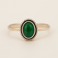 Malachite Ring 925 Solid Silver, Gemstone Ring, Statement Ring, Boho Gift, Women Ring